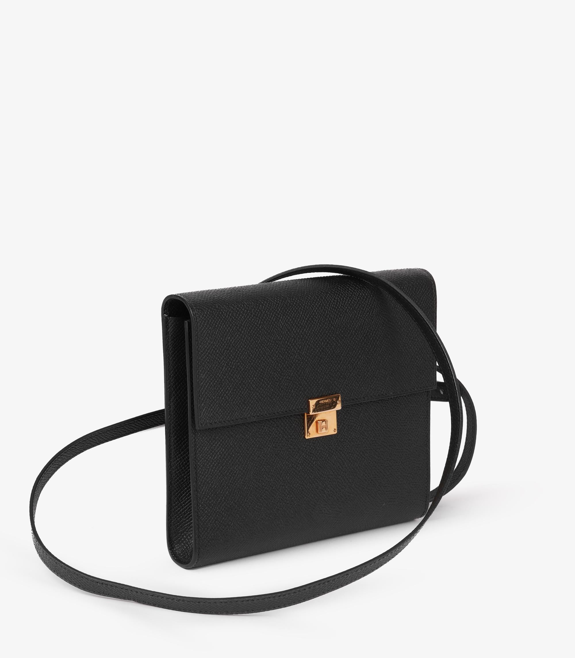 Hermès Black Epsom Leather Clic 16

Product Details
Xupes Ref: HB5652
Brand: Hermès
Model: Clic 16
Type: Shoulder, Crossbody
Serial Number: Y
Age: 2020
Accompanied By: Hermès Box, Small Dust Bag, Shoulder Strap, Protective Felt, Invoice
Colour: