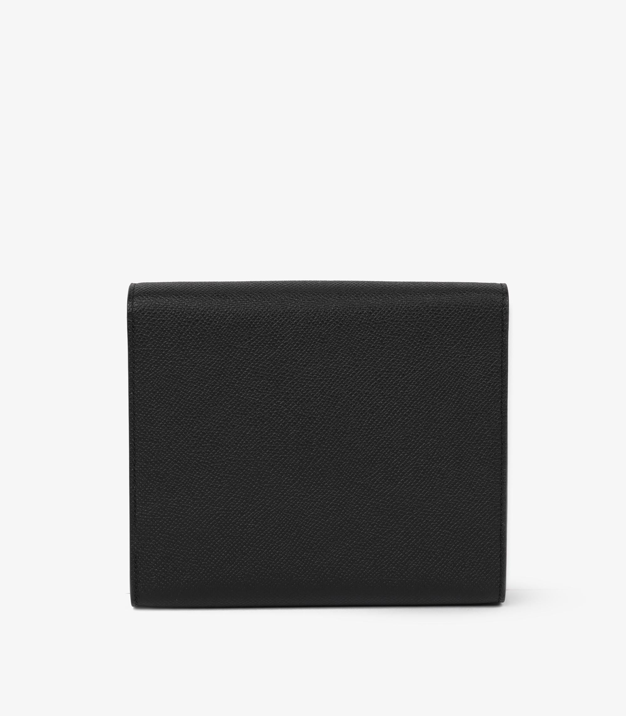 Women's Hermès Black Epsom Leather Clic 16 For Sale