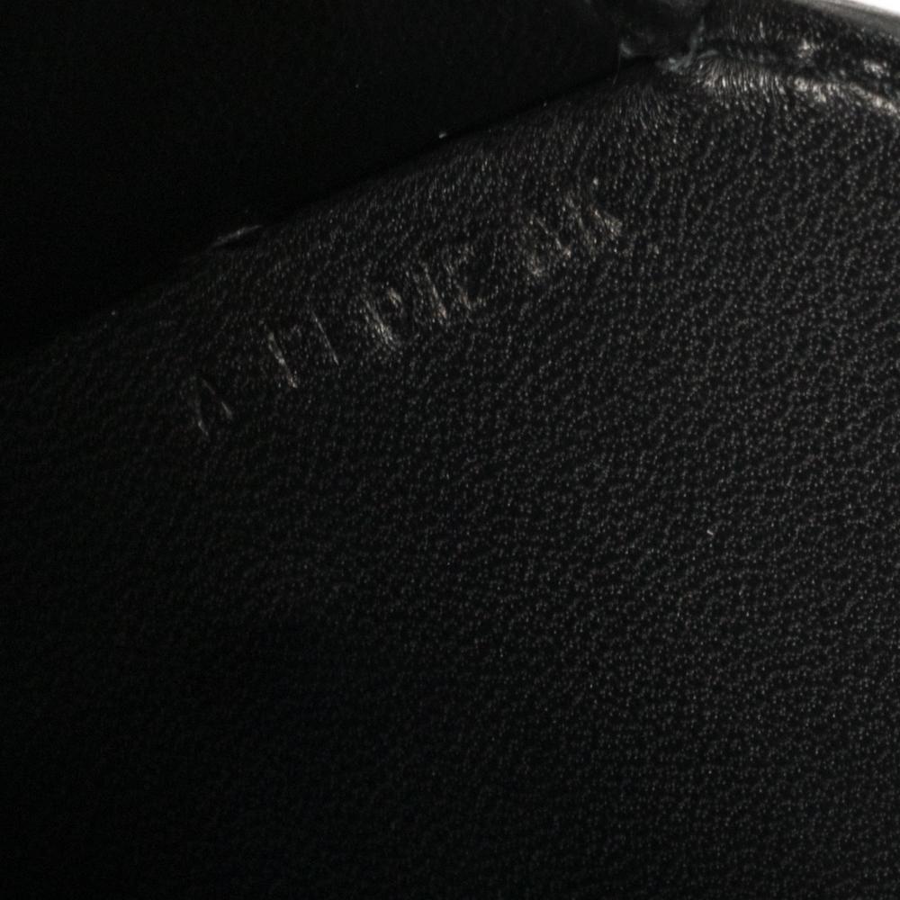 Hermes Black Epsom Leather Gold Hardware Cherche Midi 25 Bag 1