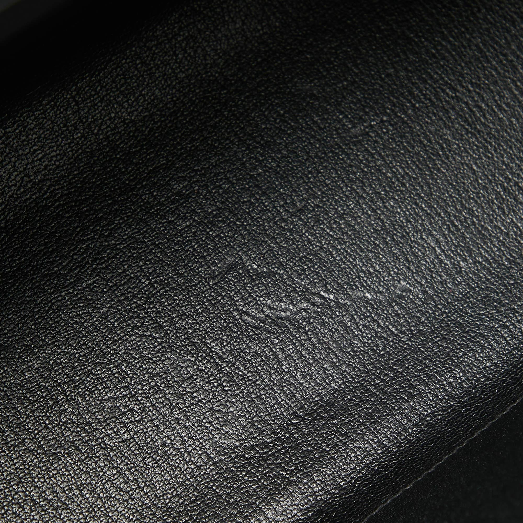 Hermes Black Epsom Leather Gold Hardware Kelly Sellier 32 Bag 4