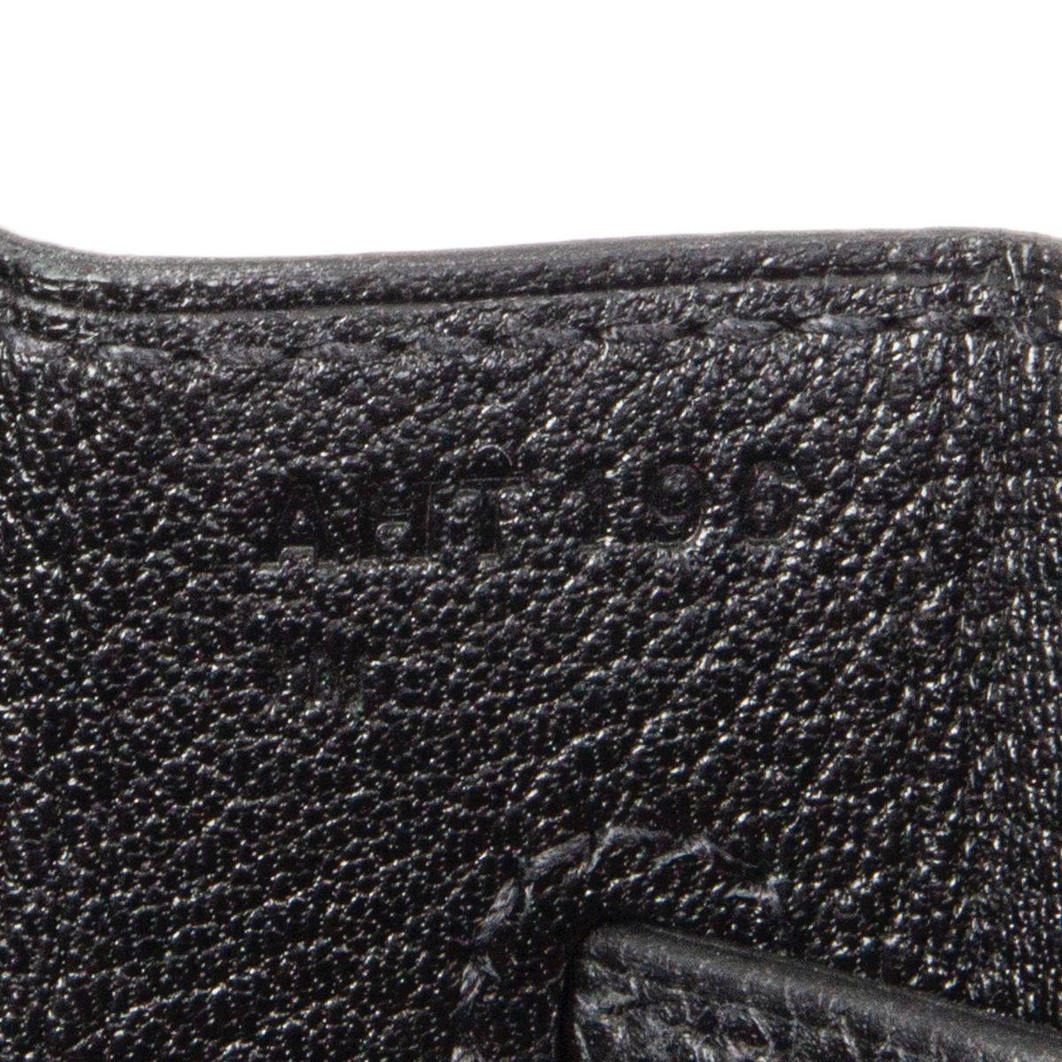 HERMES Black Epsom leather & Gold KELLY II 35 SELLIER Bag 1