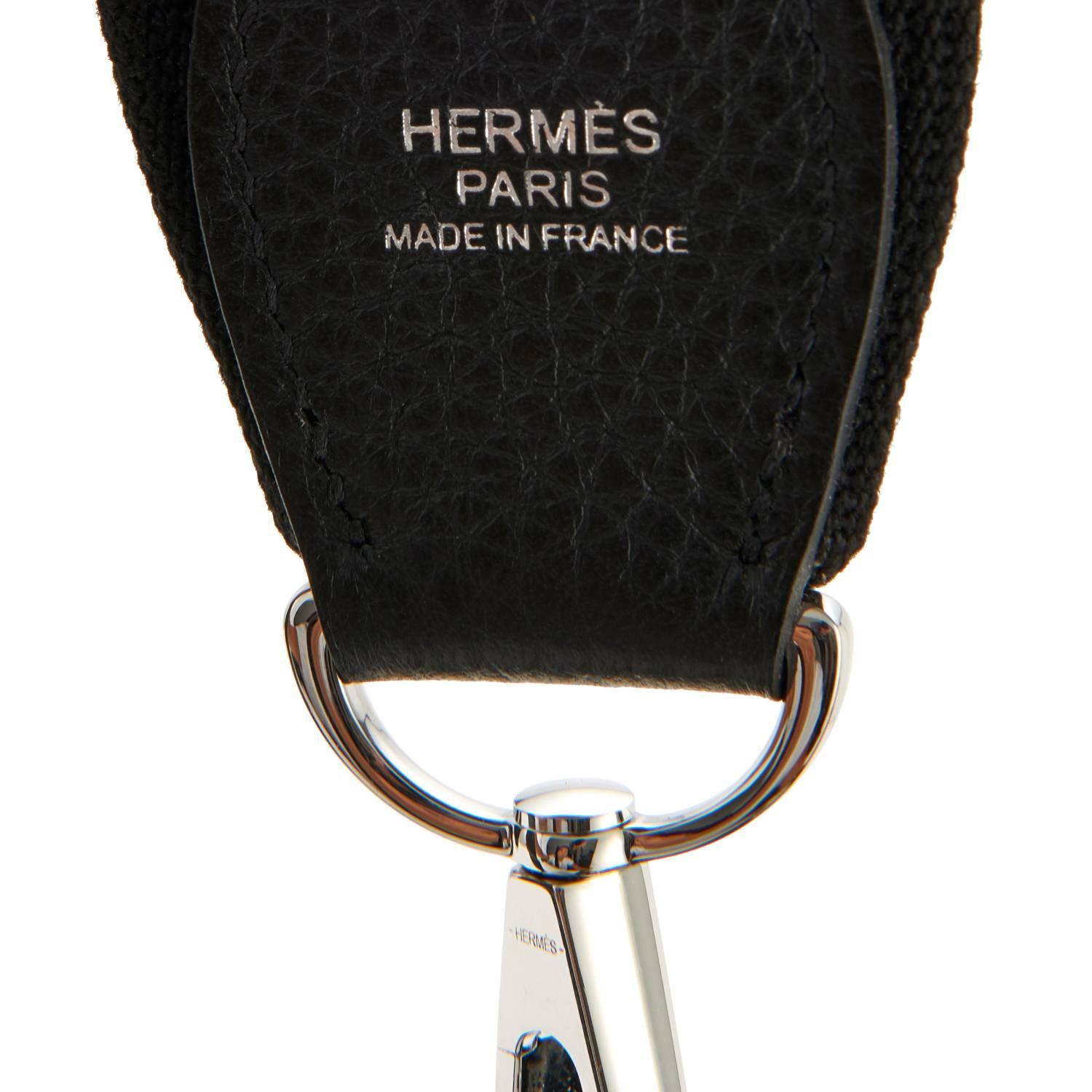 Hermes Black Evelyne III 29cm PM Cross-Body Messenger Bag NEW GIFT 1