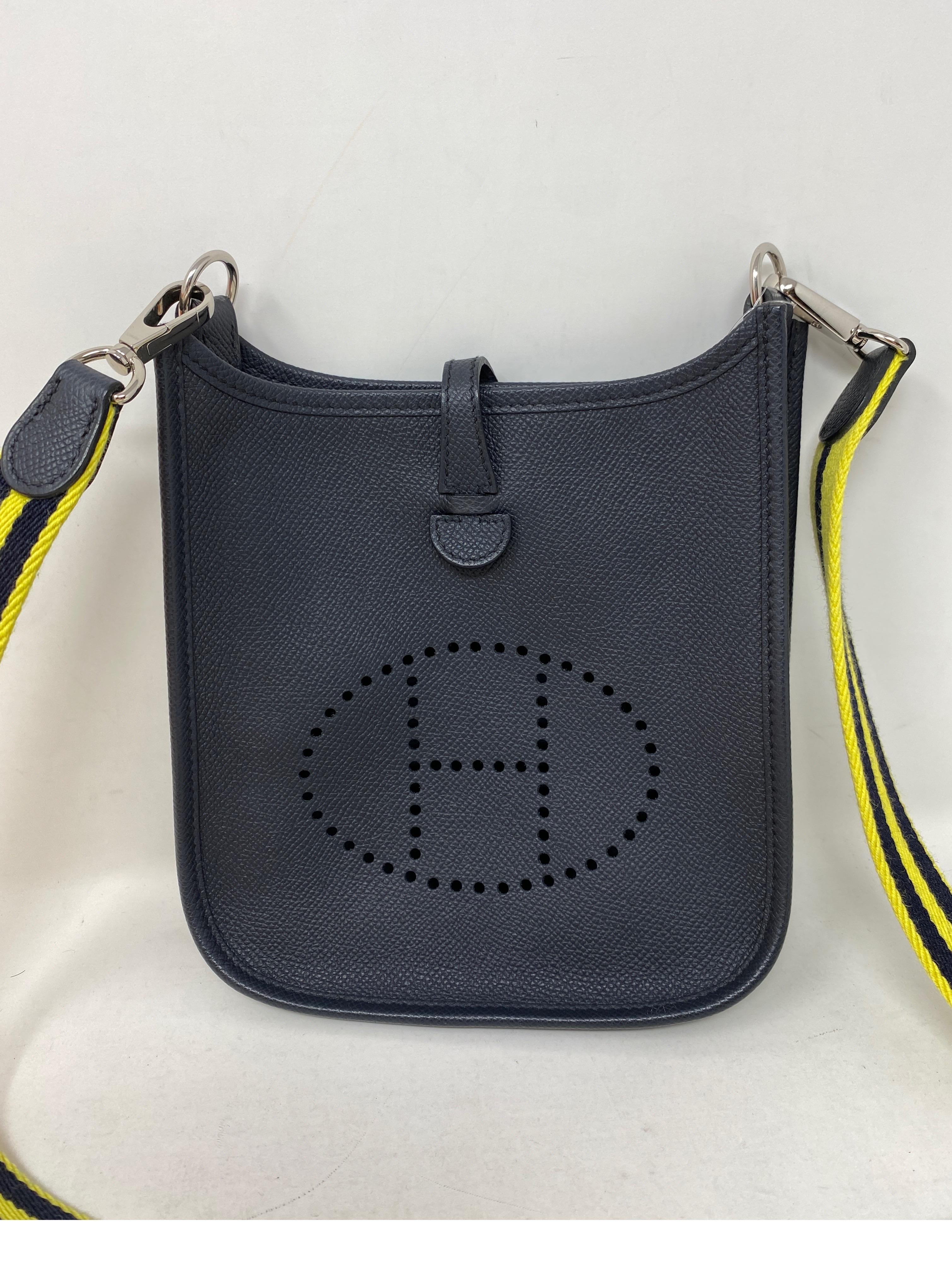 Hermes Black Evelyne TPM Bag  10