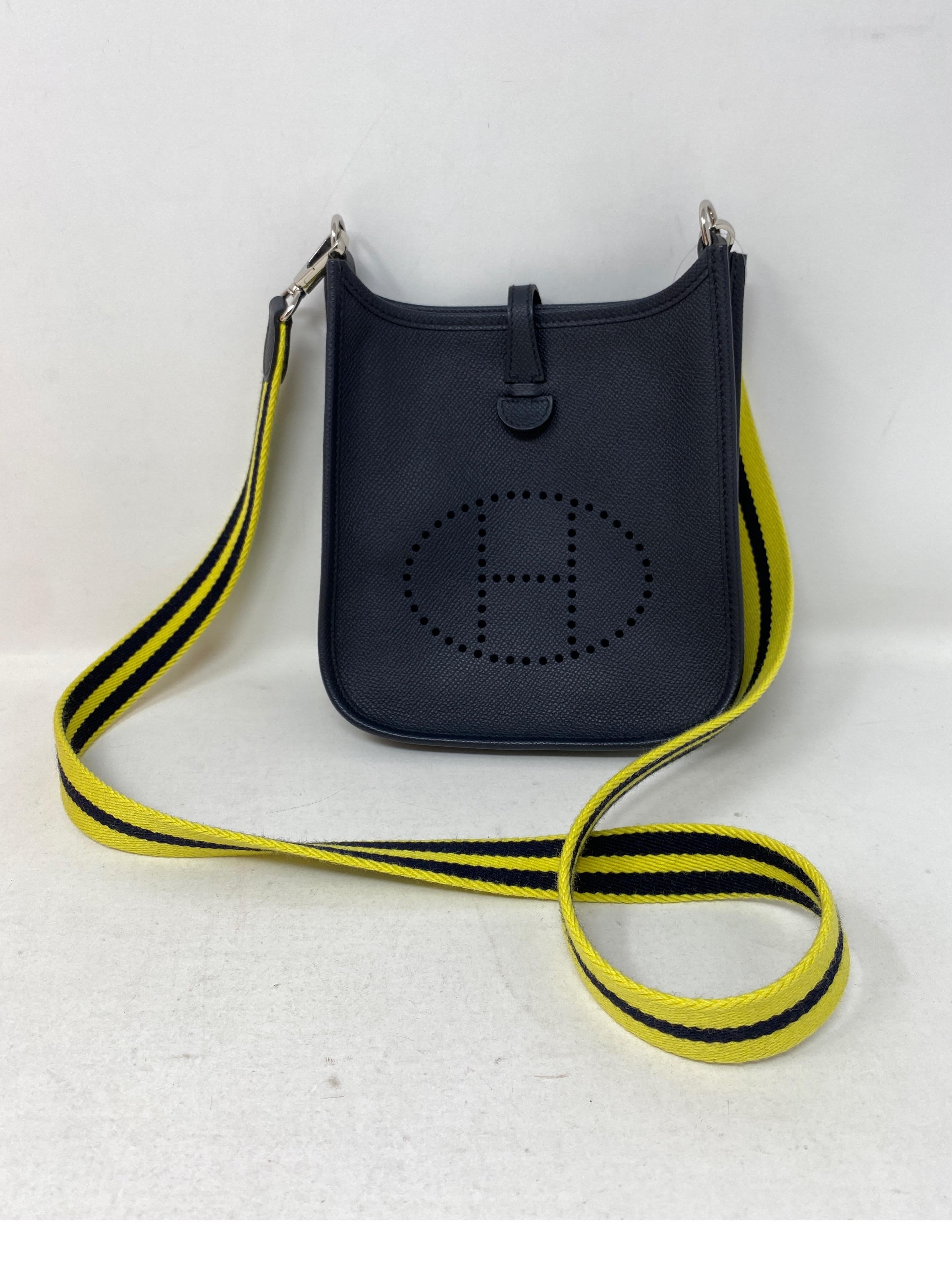 Hermes Black Evelyne TPM Bag  14