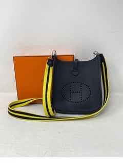 Hermes Black Evelyne TPM Bag