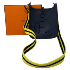 Hermes Black Evelyne TPM Bag
