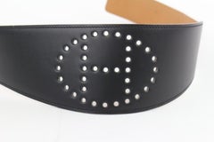 Hermès Black Evelyne (Ultra Rare) H Logo Waist 7hz1025 Belt