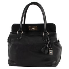 Hermès - Sac Evercolor Toolbox 26 noir