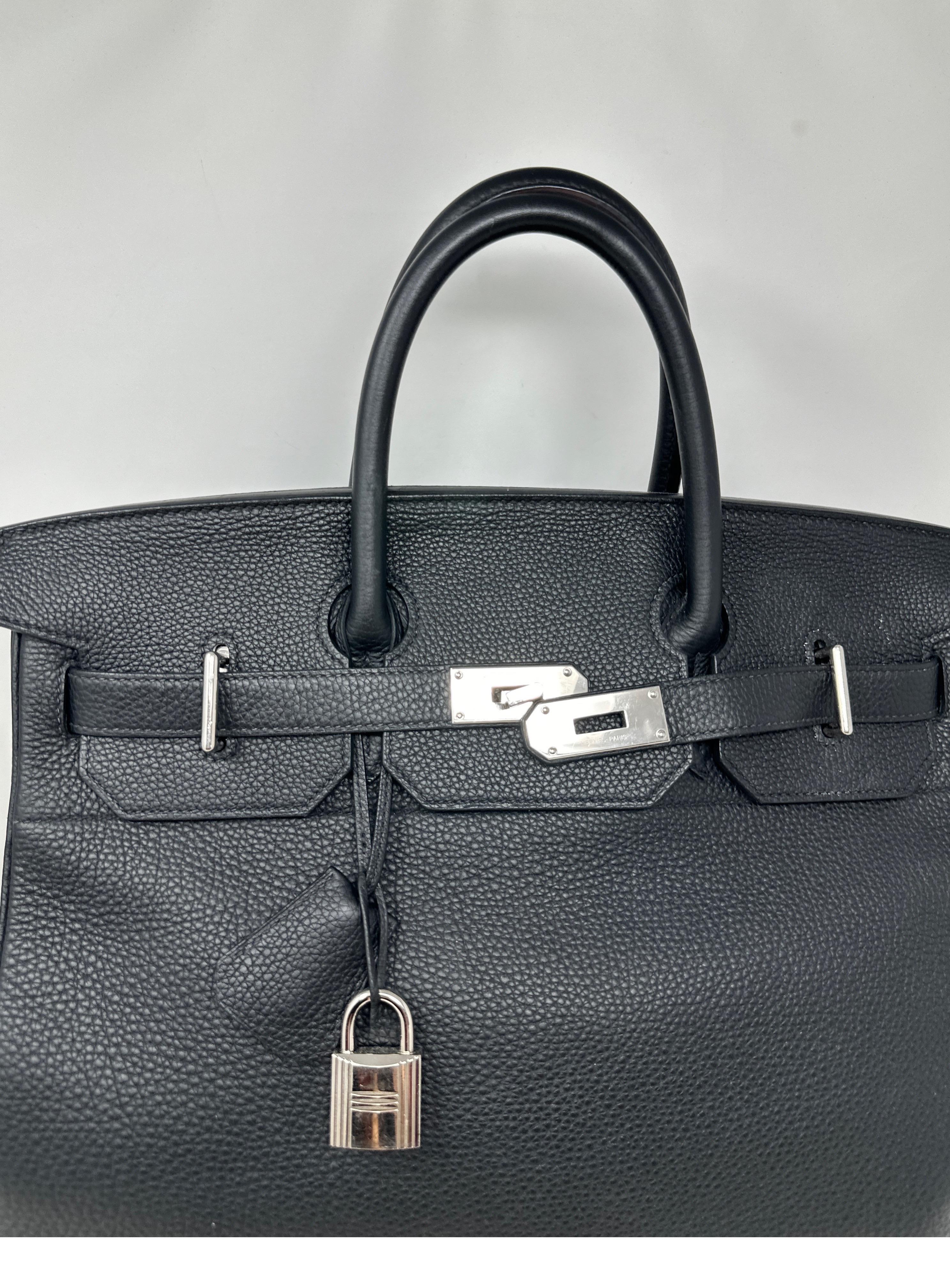 Hermes Black HAC 40 Bag  For Sale 12