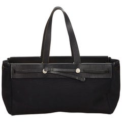 Hermes Black Herbag Cabas MM