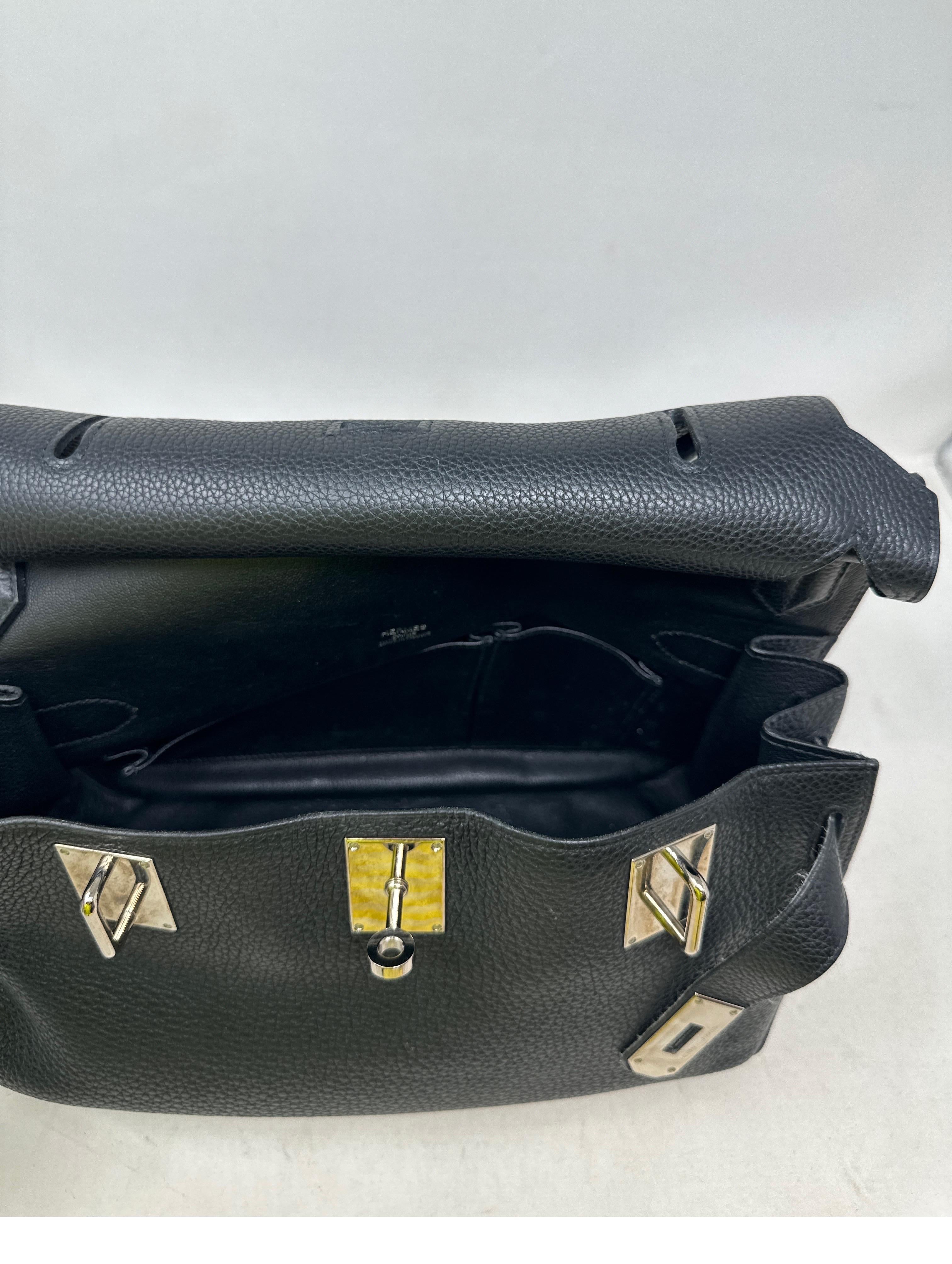 Hermes Black Jypsiere 34 Bag  7