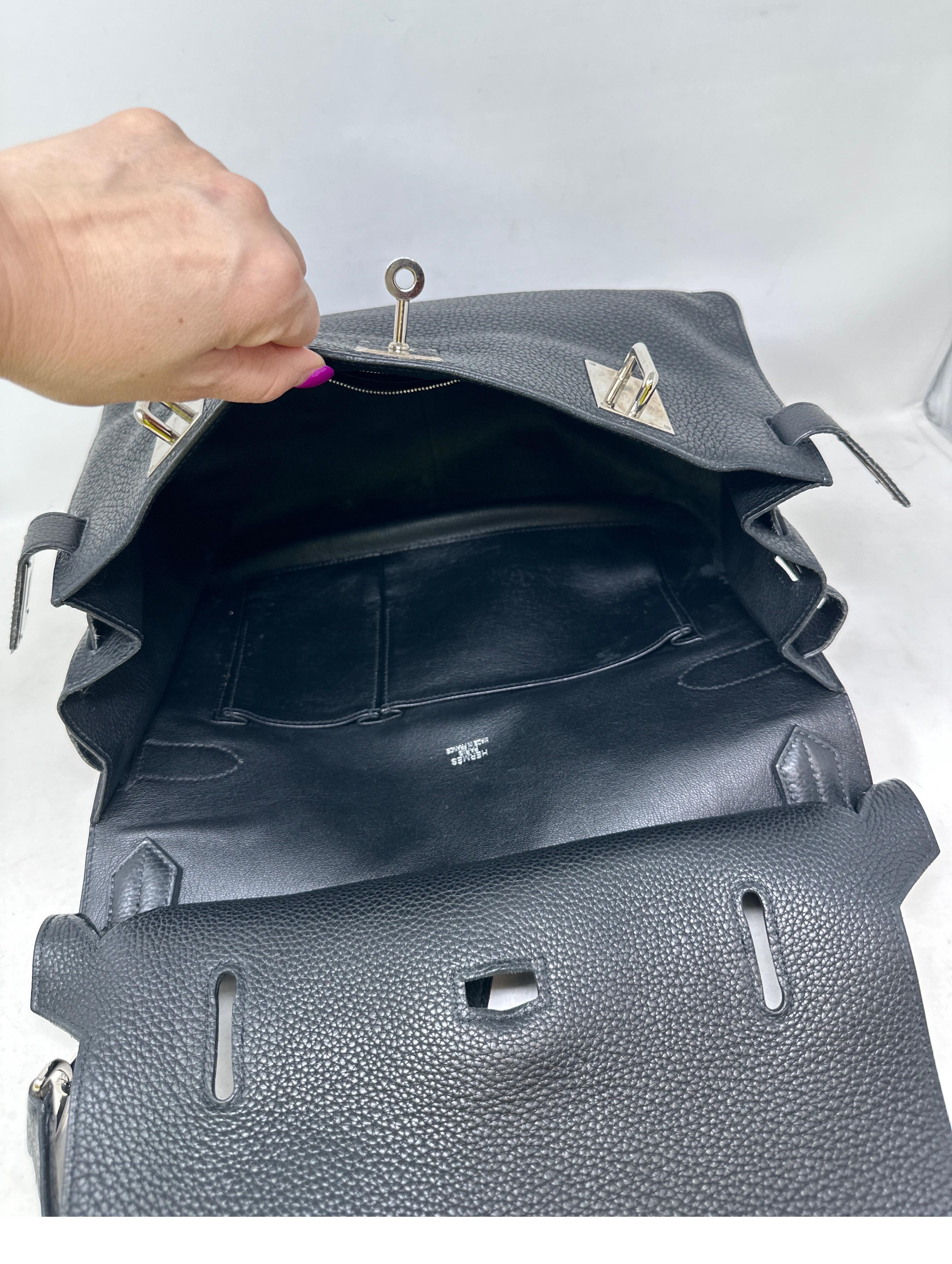 Hermes Black Jypsiere 34 Bag 10
