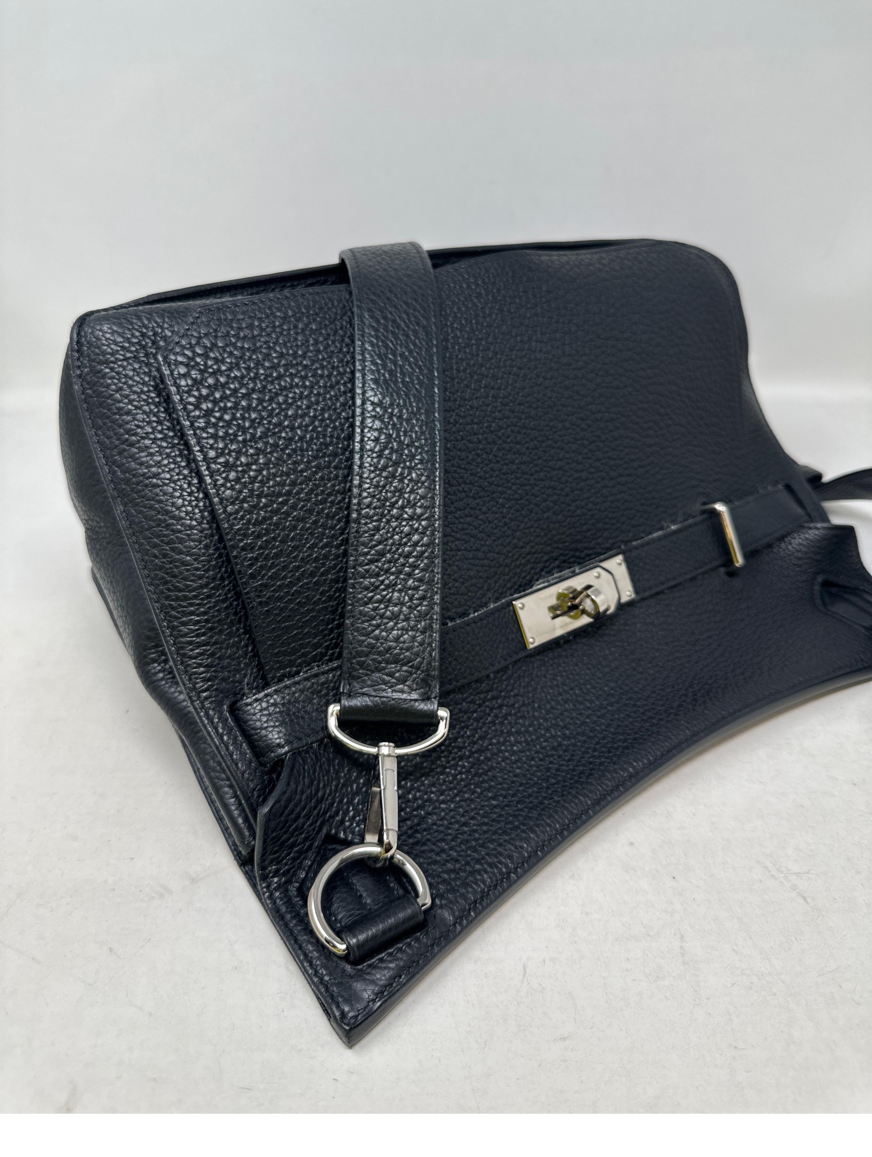 Hermes Black Jypsiere 34 Bag  1