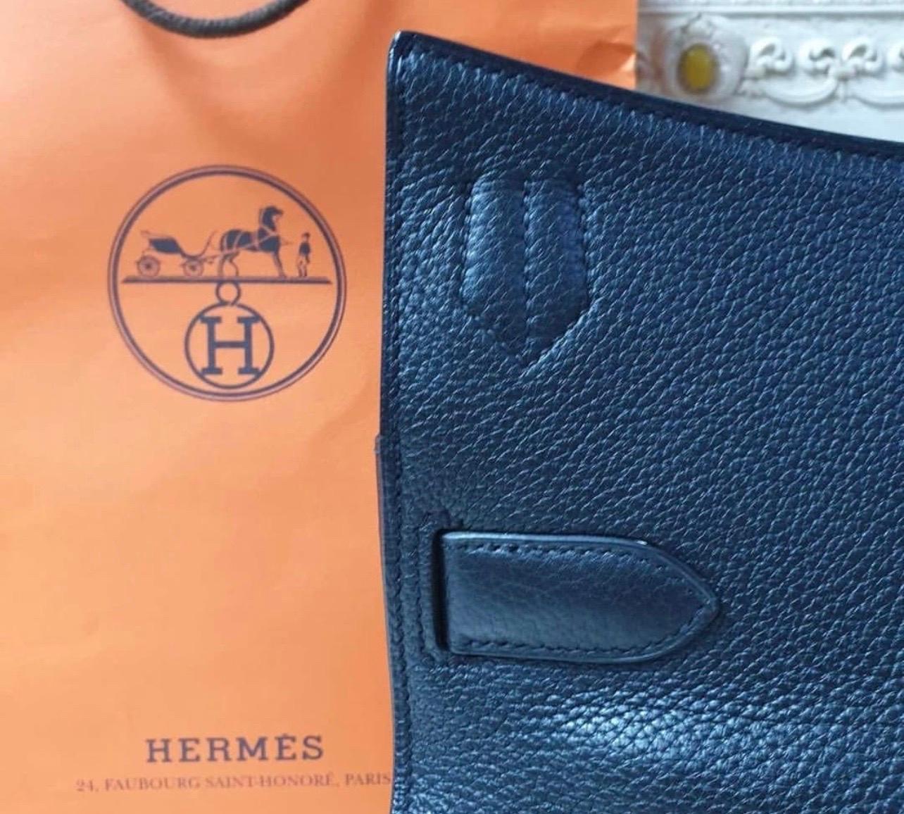 Hermes Black Jypsière 34  Shoulder Bag 6
