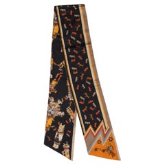 Twilly Maxi "Black Kachinas" d'Hermès