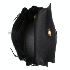Hermès black Kelly 32