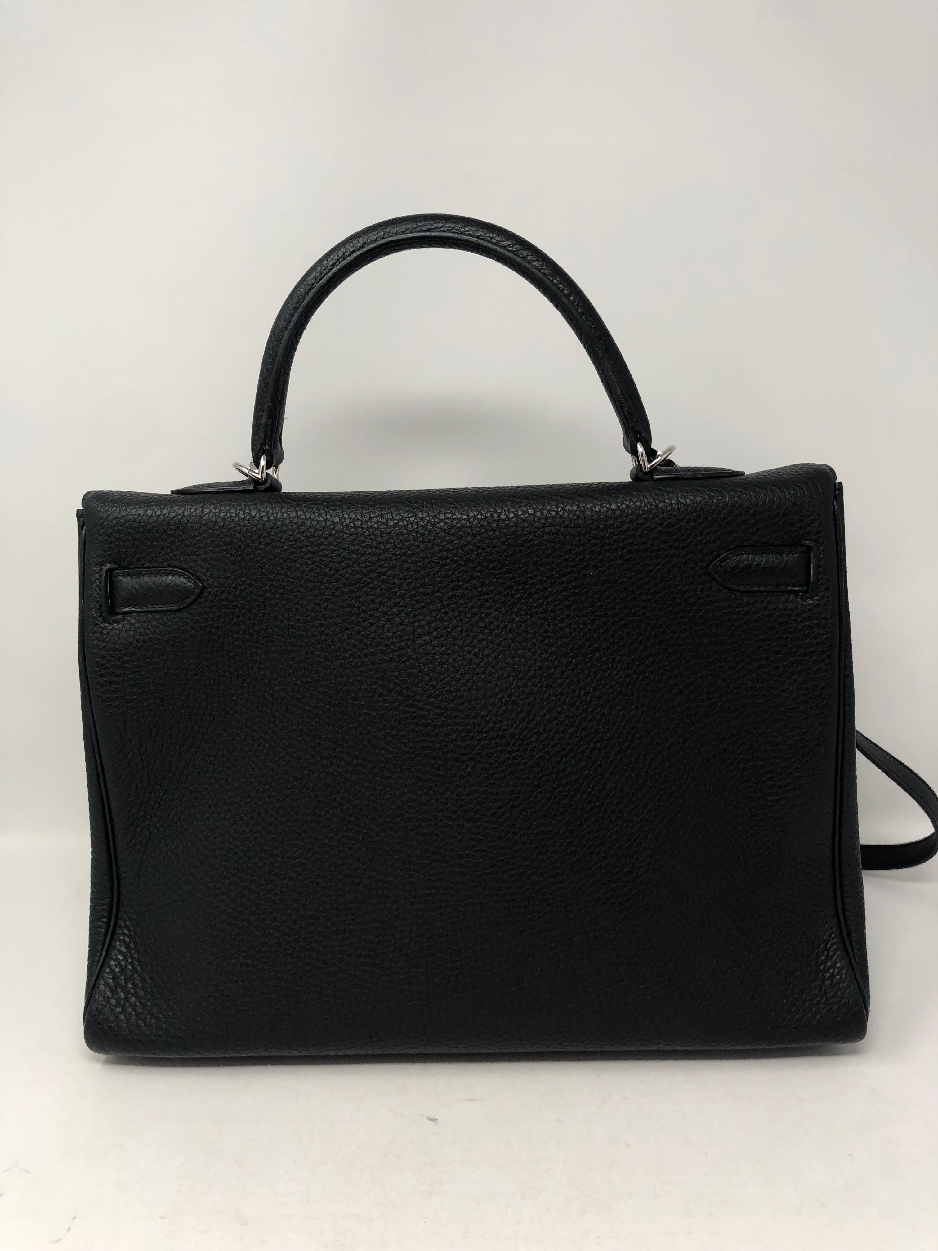 Hermes Black Kelly 35  1