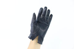 Hermès Black Kelly Cadena Driving 27hz0717 Gloves
