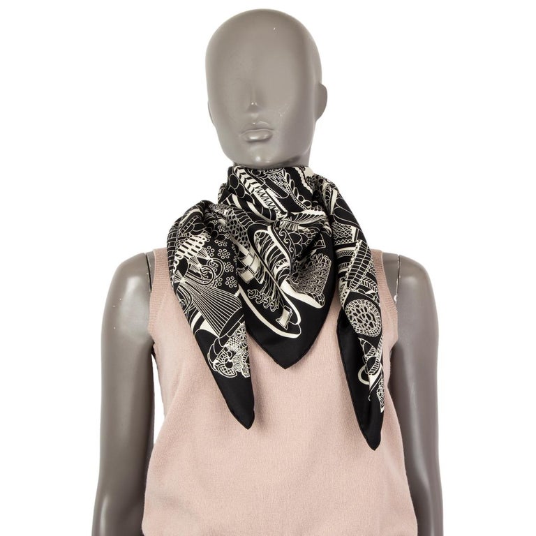 Hermes la patisserie francaise scarf 90 Clearance