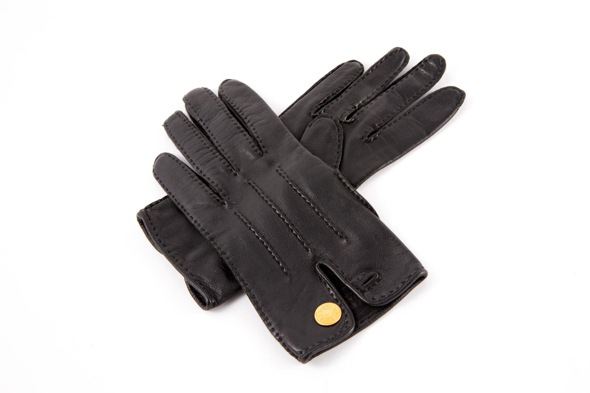 hermes fingerless gloves