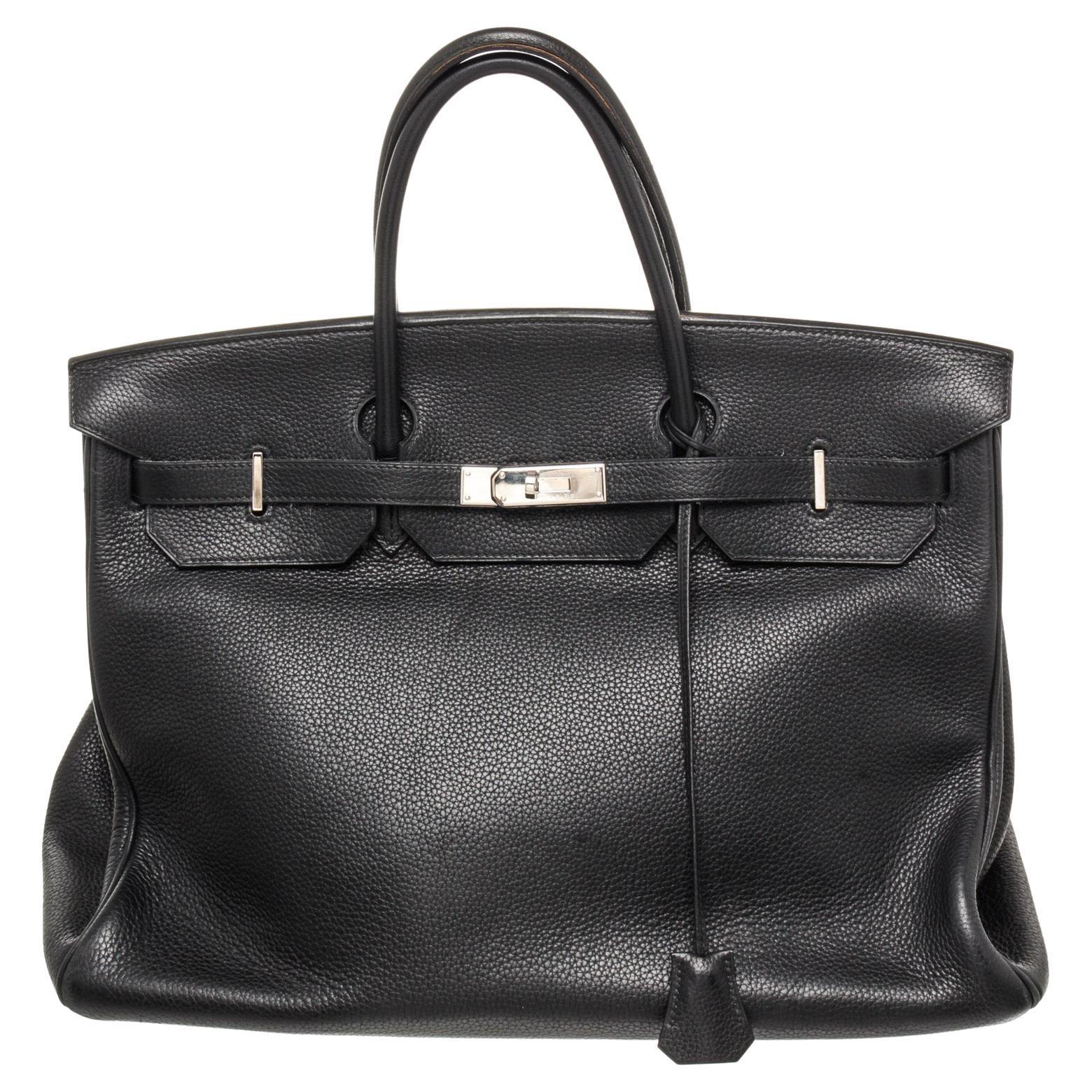 1stdibs Exclusive Hermès Birkin 20cm "Night Faubourg" Palladium