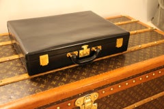 Hermès Black Leather Briefcase, Hermes Attache, Hermes Bag