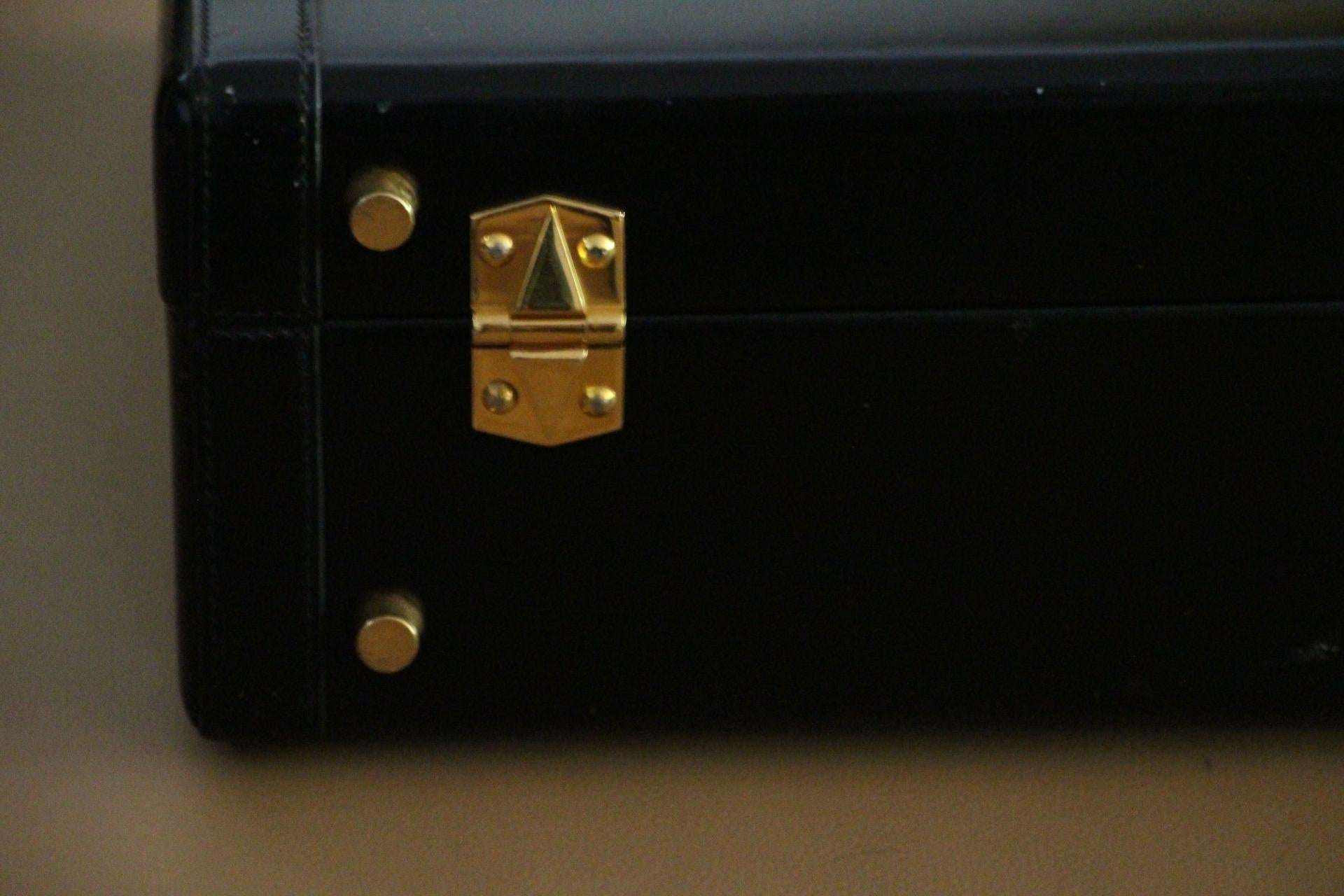 Hermès Black Leather Briefcase, Hermes Attache, Hermes Bag 3
