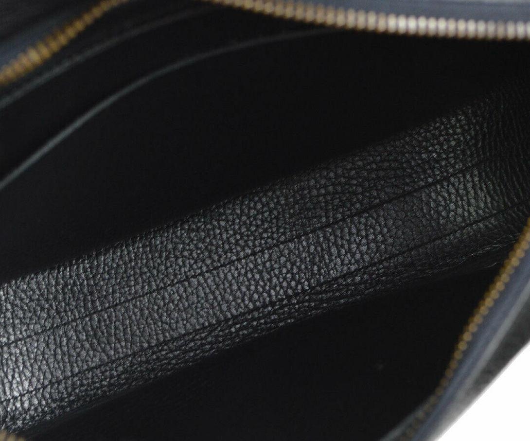 Hermes Black Leather Gold Evening Adjustable Strap Saddle Flap Shoulder Bag 3