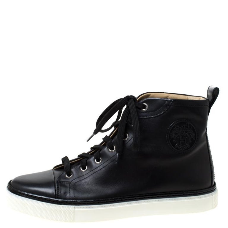 hermes high top sneakers