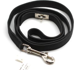 Hermes Black Leather Kelly Dog Lead / Leash