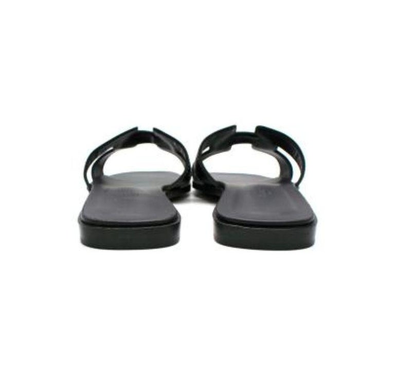 Oran Sandal Brown/Black Leather