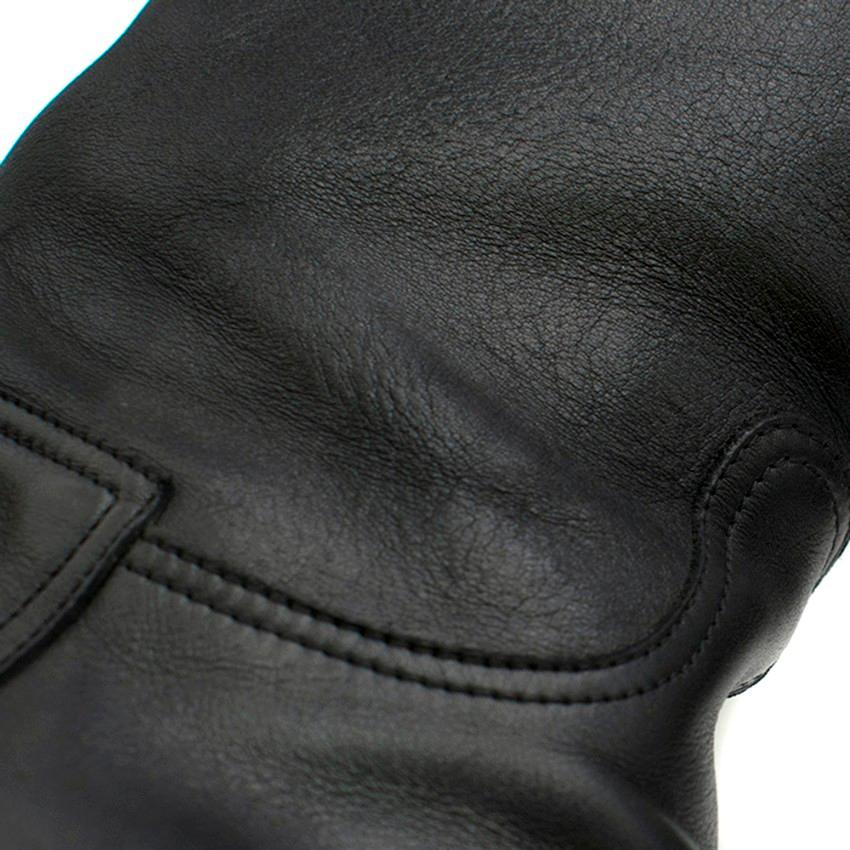 Hermes Black Leather Riding Boots 39 In Excellent Condition In London, GB