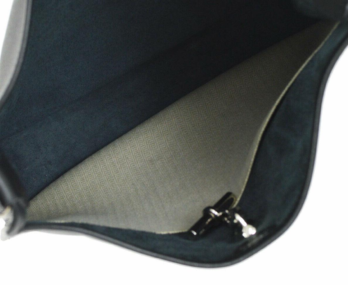 Hermes Black Leather Silver Toggle Men's Women's Carryall Shoulder Bag 4