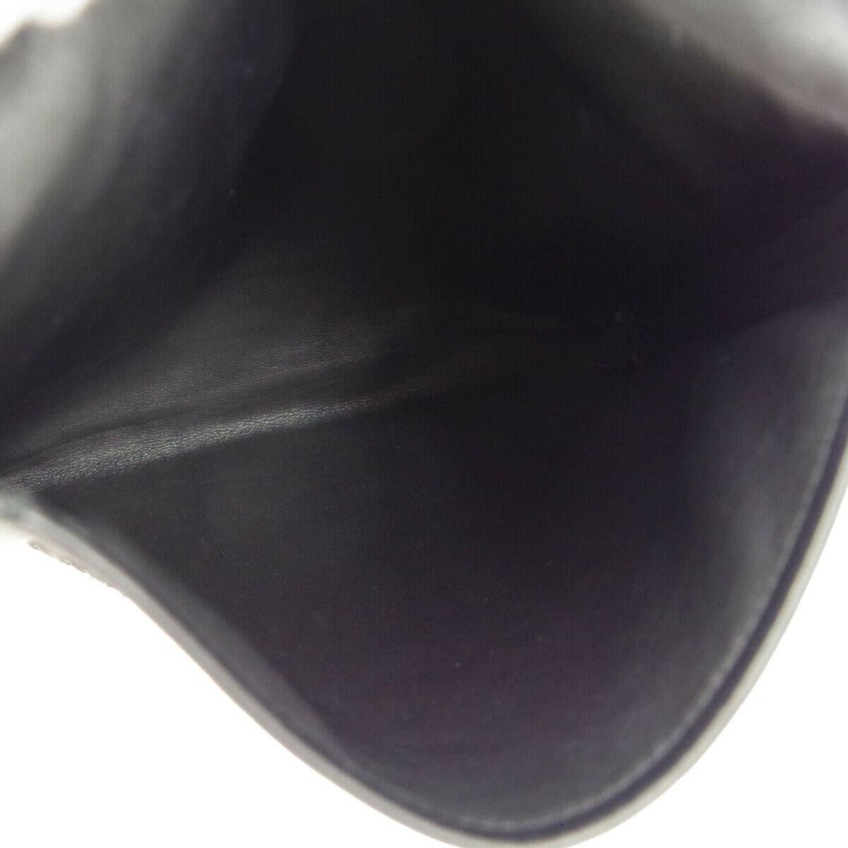 Hermes Black Leather Tassel Small Mini Carryall Shoulder Bag 1
