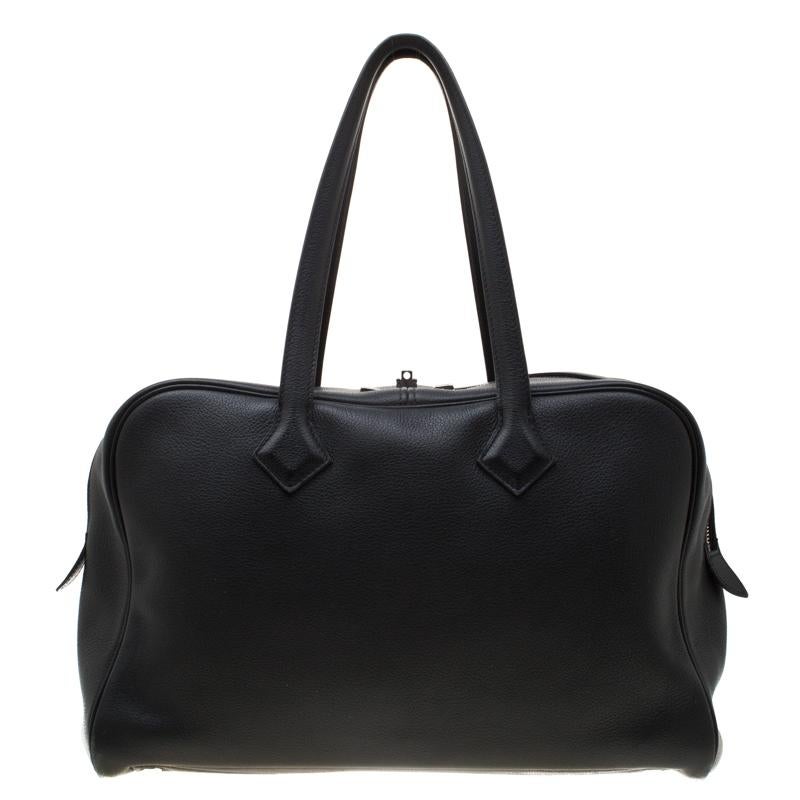 Handbags are more than just instruments to carry one's essentials. They tell a woman's sense of style and the better the bag, the more confidence she gets when she holds it. Hermes brings you one such creation meticulously made from leather and