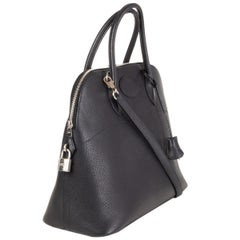 HERMES schwarz Liegee Leder BOLIDE 35 Tasche