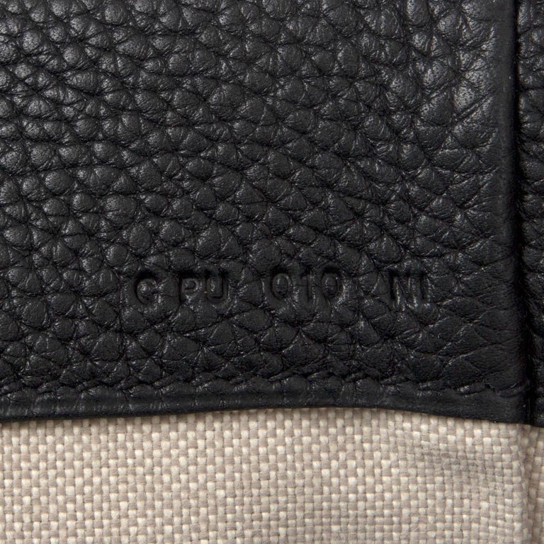 HERMES black Maurice leather FLASH Backpack Bag For Sale at 1stDibs