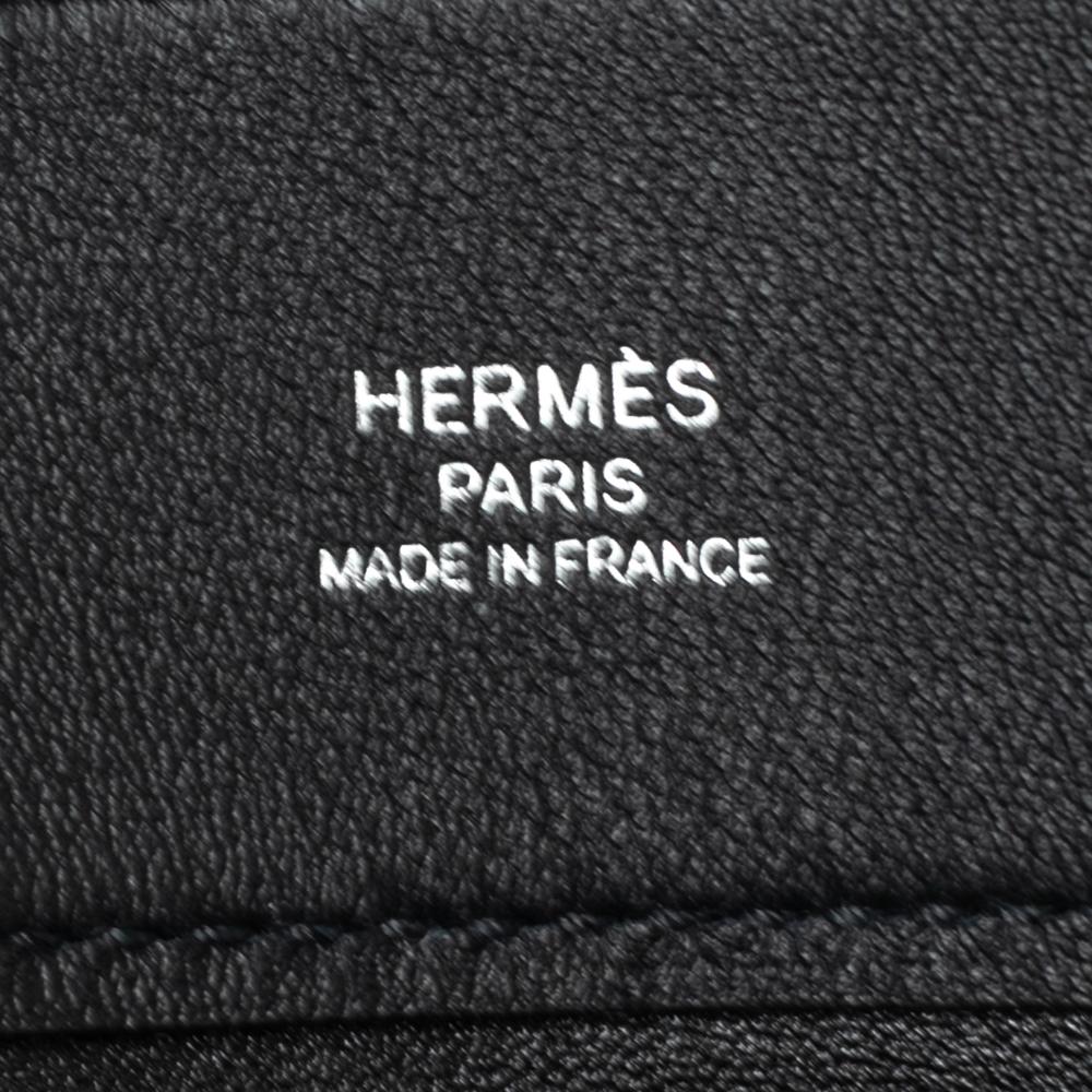 Hermes Black Milo and Swift Leather Aline Mini Bag 3