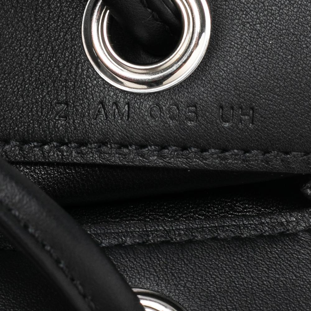 Women's Hermes Black Milo and Swift Leather Aline Mini Bag