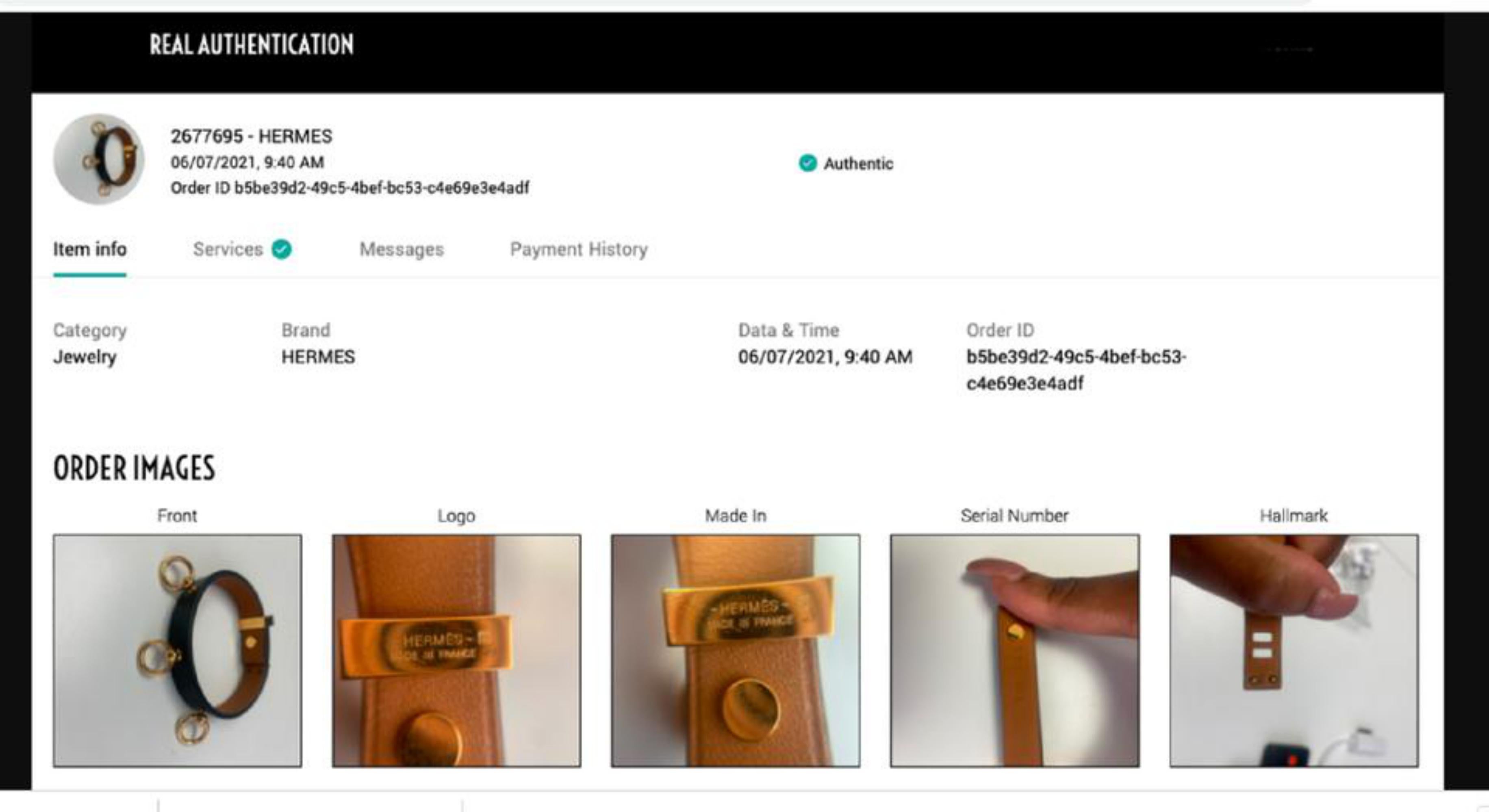Hermès Schwarz Mini Hund Anneaux Armband Manschette Kelly Armreif 0H14 im Angebot 3
