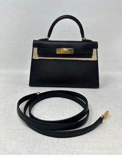 Hermes Black Mini Kelly Bag