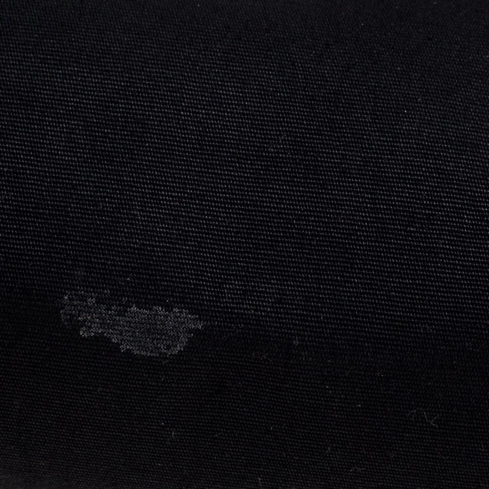 Hermès Black/Natural Canvas and Leather Herbag Zip 31 Bag 2