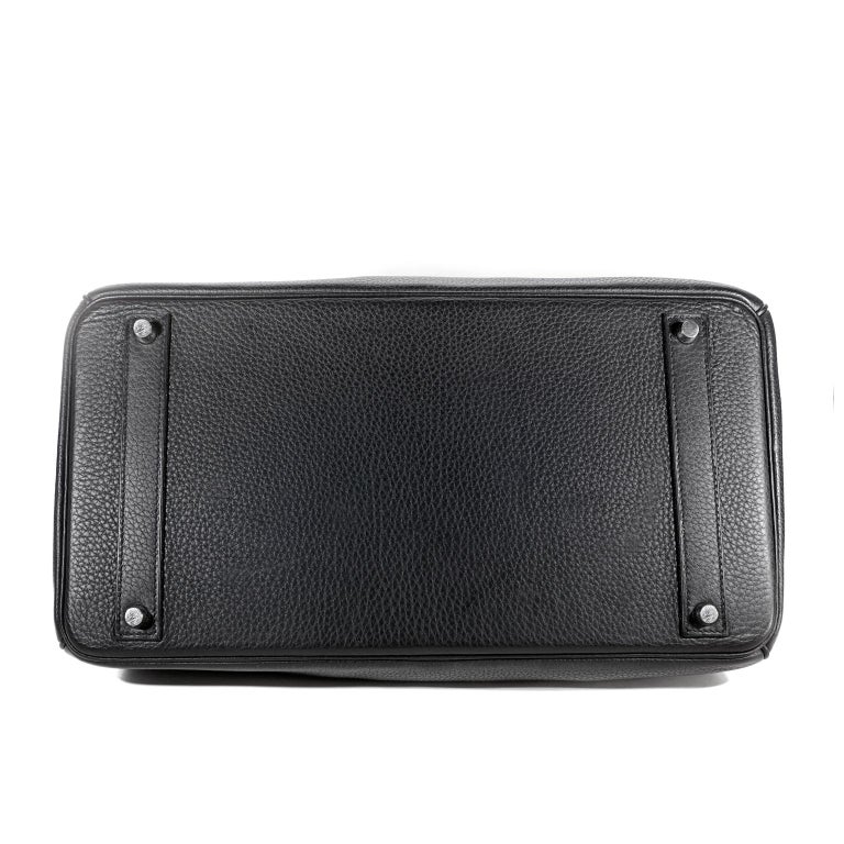Hermès Black Noir Togo 40 cm Birkin Bag at 1stDibs