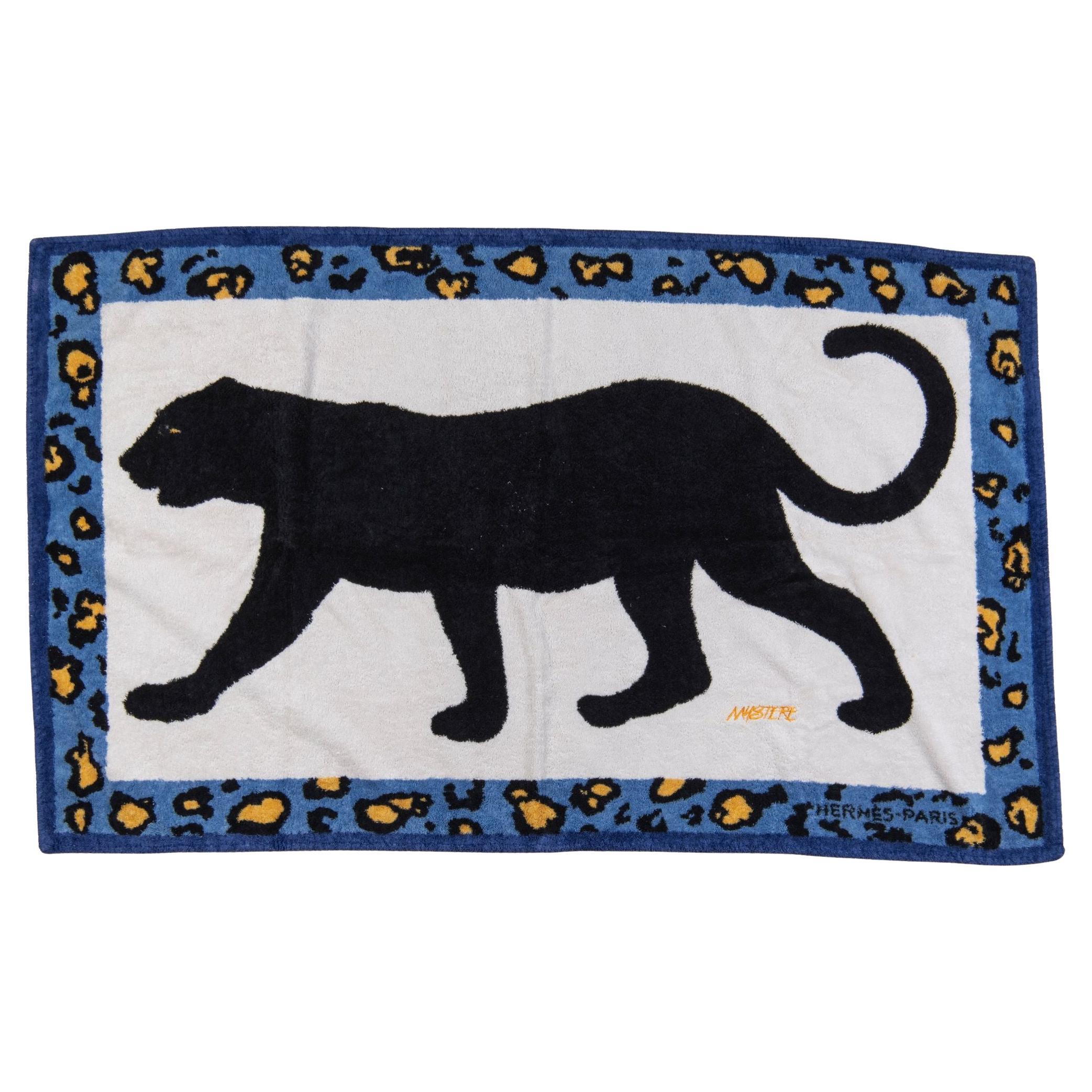 Hermès "Black Panther" Beach Towel