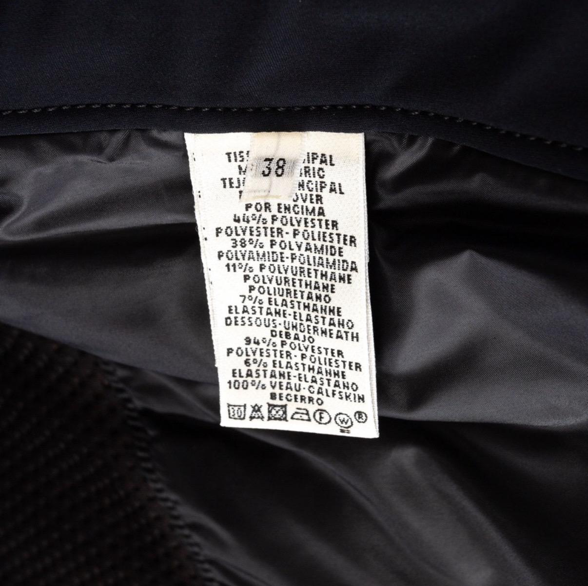 Hérmes Black Polyamide-Blend Waterproof Paneled Ski Jacket Fall2013 For Sale 7