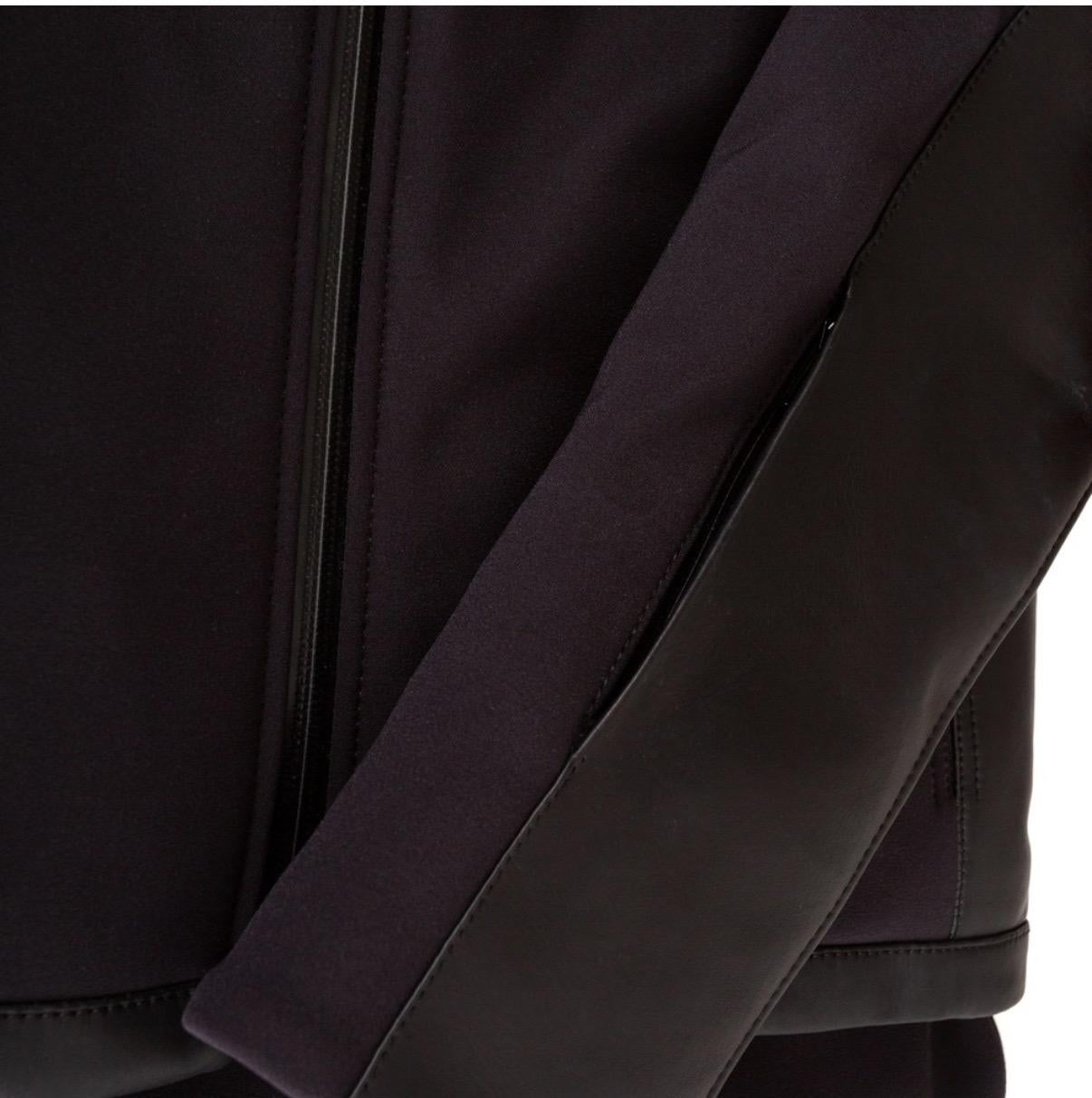 Hérmes Black Polyamide-Blend Waterproof Paneled Ski Jacket Fall2013 For Sale 12