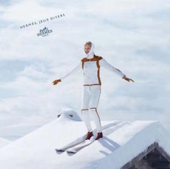 Hérmes Black Polyamide-Blend Waterproof Paneled Ski Jacket Fall2013