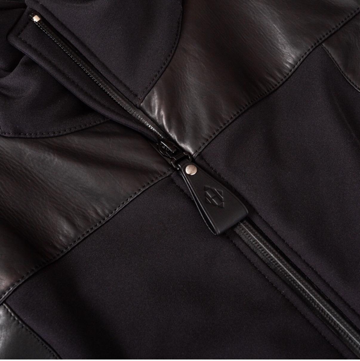 Hérmes Black Polyamide-Blend Waterproof Paneled Ski Jacket Fall2013 For Sale 4