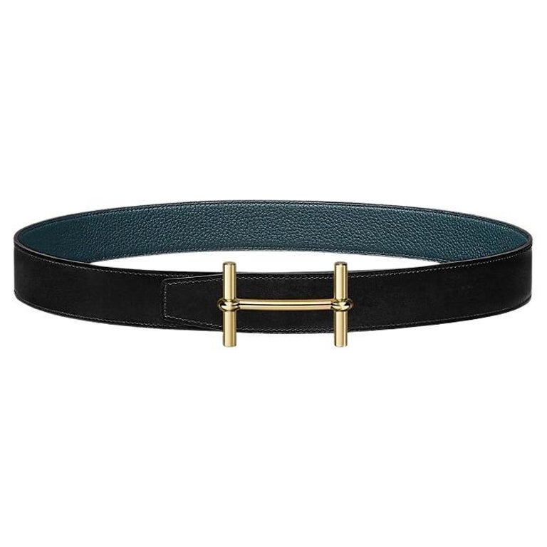 Hermes Black Prussian Blue H D Ancre Belt Buckle And Reversible Leather hermes-black-prussian-blue-h-d-ancre-belt-buckle-and-reversible-leather