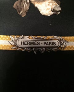 Hermes Black Red Gold Dog Home Decorative Couch Chair Throw Pillow